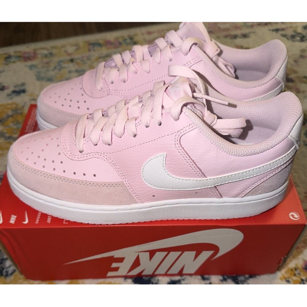 Nike Court Vision Low in Pink Foam 1Q9757 600